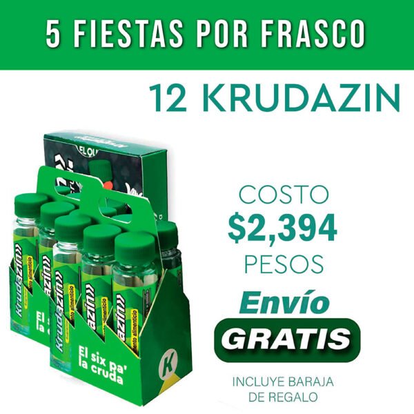 12 Frascos de Krudazin