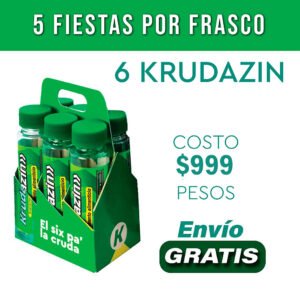 6 Frascos de Krudazin